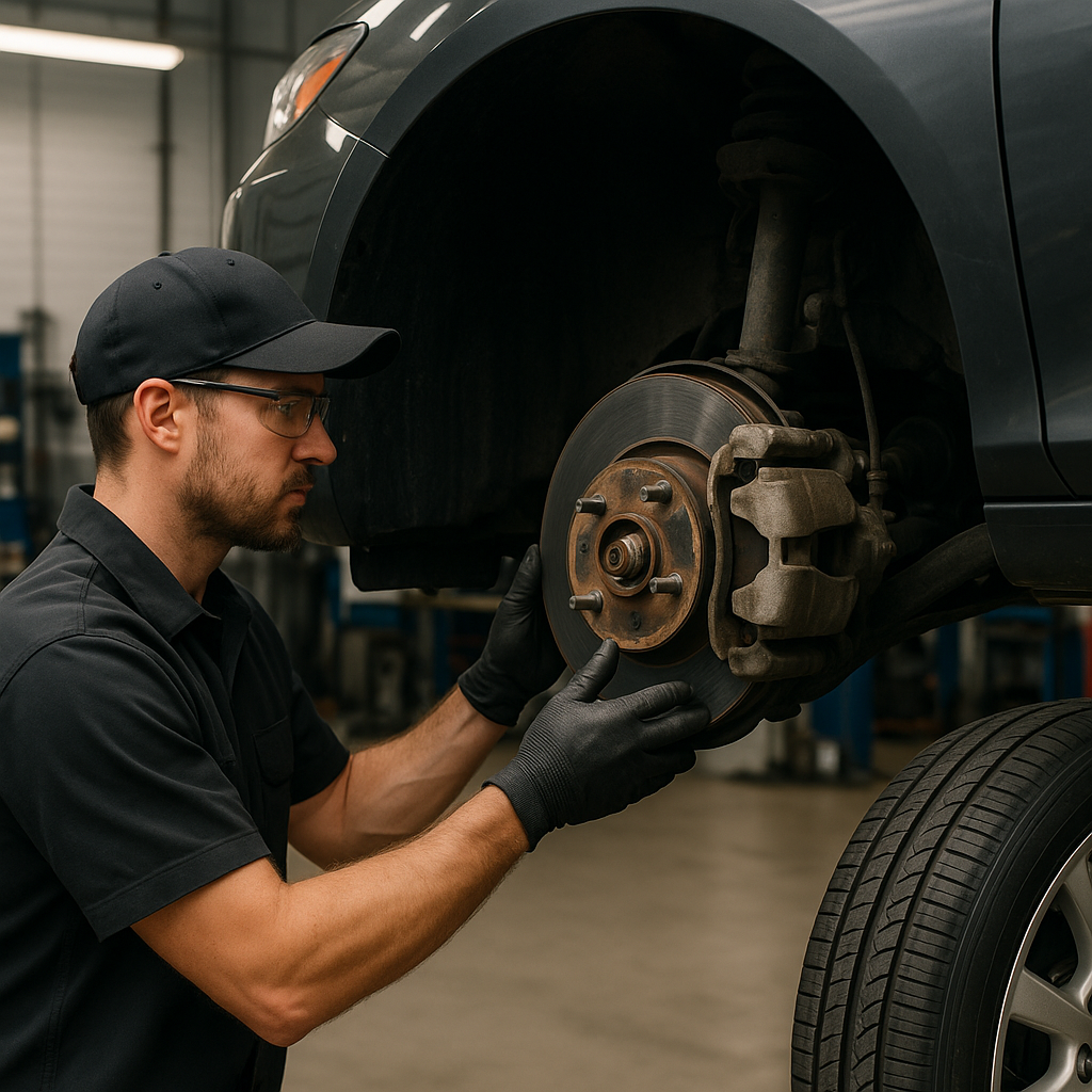 Why Your Car Might Pull to One Side When Braking